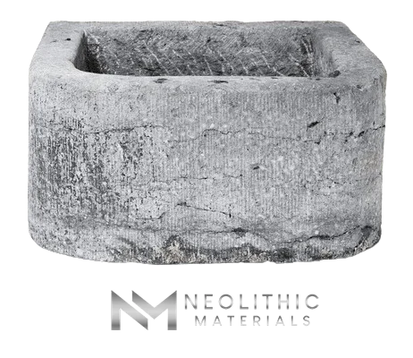 Antique Belgian Bluestone Trough Sink - Image 1